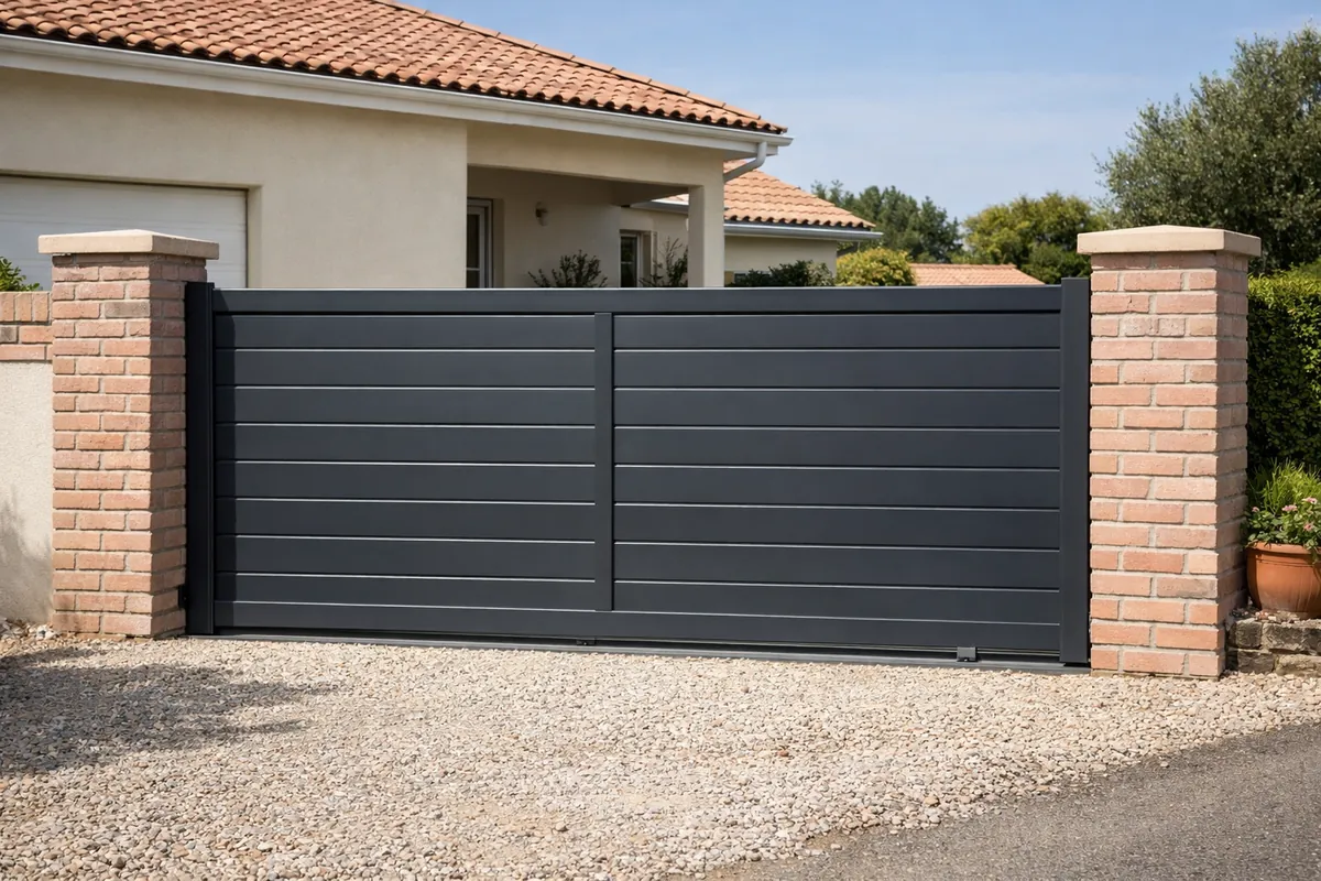 Portail aluminium